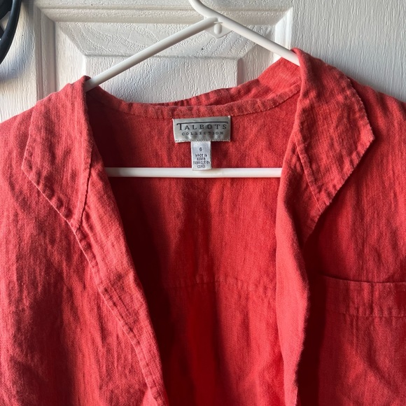 Talbots Linen Jacket - Picture 4 of 5